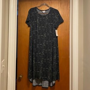 Lularoe Black Carly with Pocket-BNWT